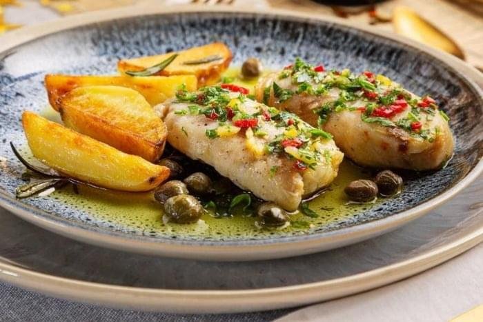 Receita de Peixe Assado com Azeite e Ervas
