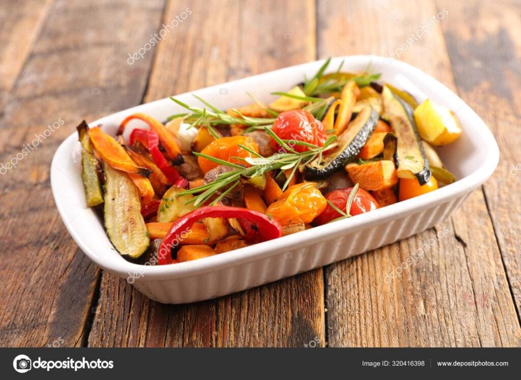 Legumes Assados com Ervas